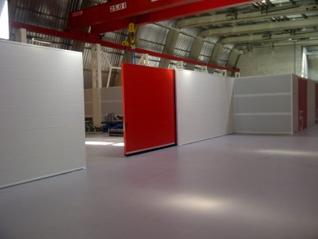 Puertas para naves industriales cortafuegos